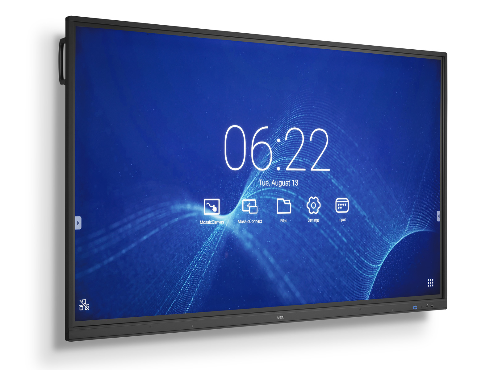 NEC-Display-Solutions_NEC_CB651Q_CB751Q_CB861Q_Rt_HomeScreen